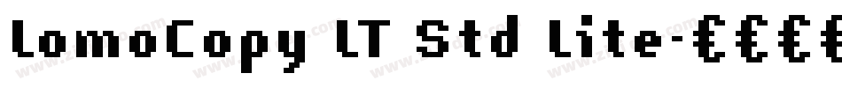 LomoCopy LT Std Lite字体转换